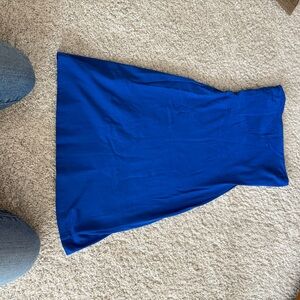 Strapless tube dress